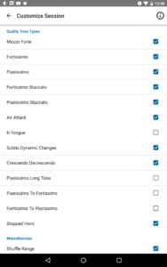 quality tones options