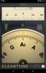 ClearTune tuner screen