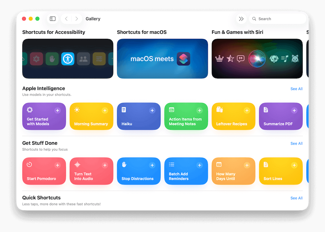 Time Tracking Using Shortcuts